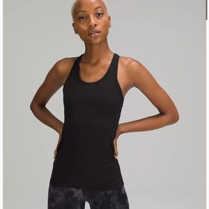 Cool Racerback Short Tank Top Nulu Black